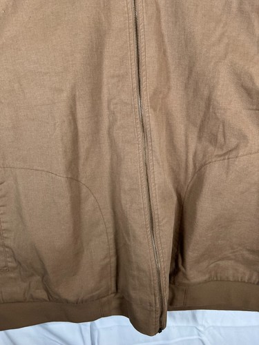 Johnny Bigg Cotton Jacket Lined ~ Size 5XL ~ Excellent Beige Brown Canvas - Picture 6 of 18