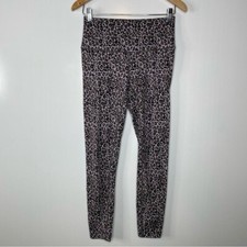 Varley Let  s Move High Waist Brushed Leopard Print Leggings Medium