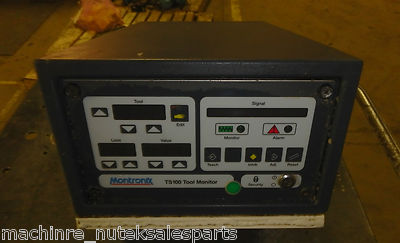 Montronix TS100 Tool Monitor Processor w/Display Touch Screen