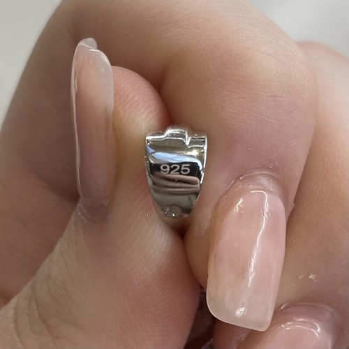 Sterling Silver CZ Crucifix Pendant Set Cross 13.60 Grams -  Pendant H67 MM W38m - Picture 2 of 10