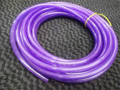 FUEL PETROL PIPE PURPLE DOUBLE WALL 4.8 x 9mm 0.5 1.0 1.5 2.0 5.0 10.0 METERS