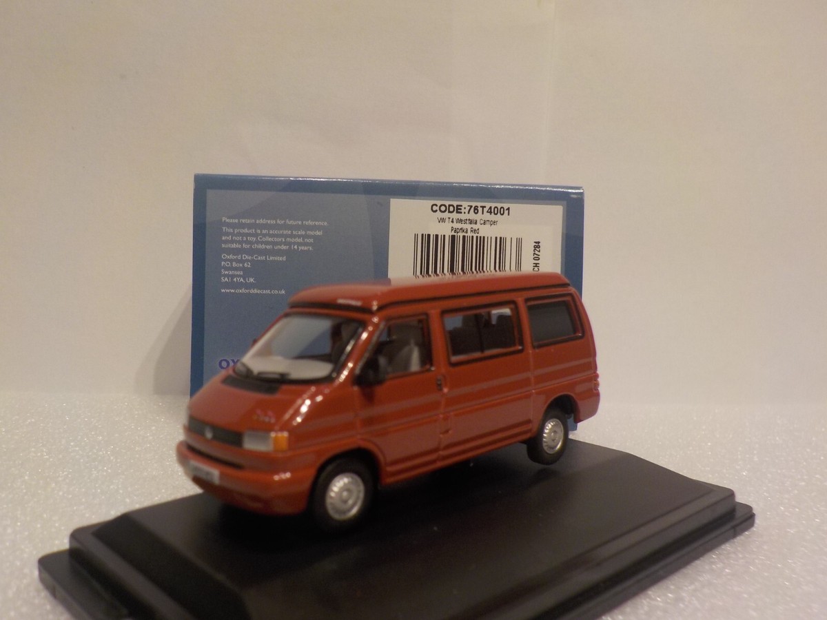 Model Car, VW T4 Westfalia Camper Paprika Red, 1/76