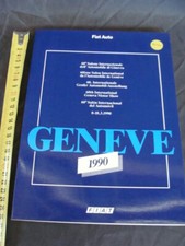 Cartella stampa Fiat salone auto 1990 Uno Croma Panda Elettra press