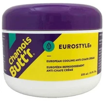 Chamois Butt'r 235ml/8oz JAR Eurostyle Skin Cream Bike Race Short Cooling Butter