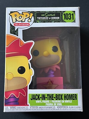Funko Pop Television The Simpsons Treehouse of Horror Jack-in-the-Box-Homer 1031