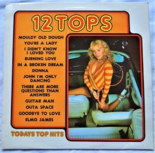 12 Tops - Volume 6 12" Vinyl LP 1972 COMP Rock/Pop/Easy Listening MER102 UK
