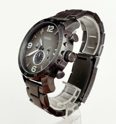 Men's OVERSIZED CHRONOGRAPH Watch FOSSIL JR-1437 4051432846649 | eBay