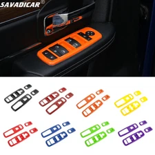 Window Lift Switch Panel Cover Trim for Dodge Charger Durango 10+ Ram 1500 10-17