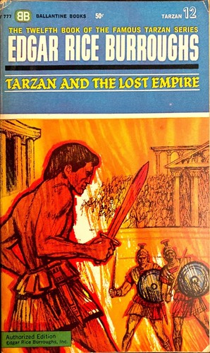 Tarzan und das verlorene Reich von Edgar Rice Burroughs 1963 Ballantine 777 Taschenbuch