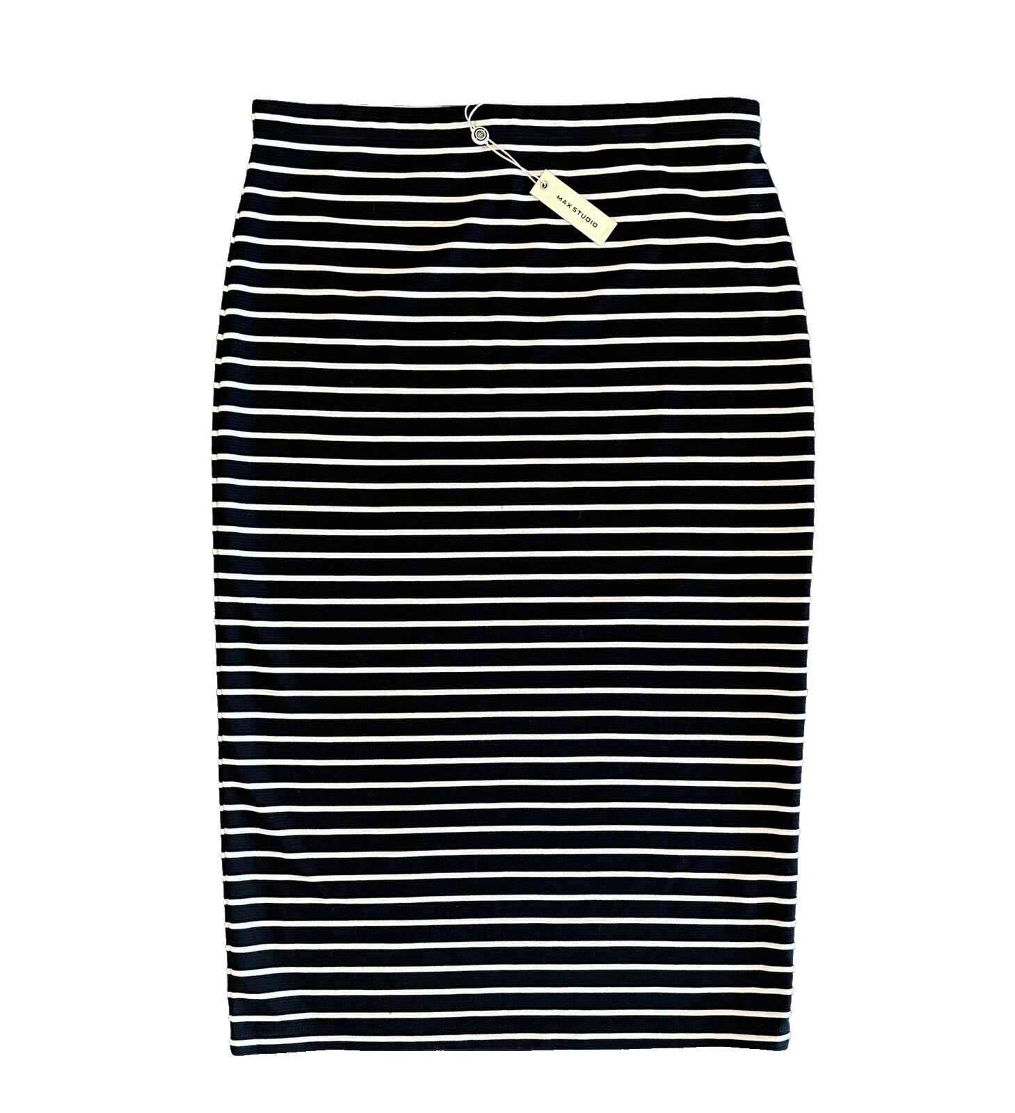 Recto a Rayas y Max Studio Faldas Lápiz para Mujeres