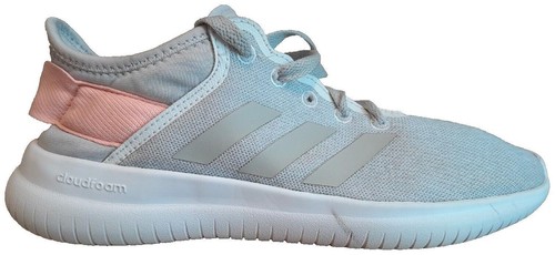 adidas gazelle silver green womens Adidas Womens Cloudfoam QT Racer Running Shoes