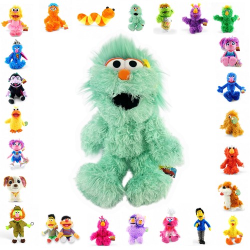 New Large ROSITA Green Plush Exclusive Sesame Street Place 16" Stuffed Animal - Picture 2 of 6