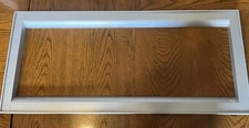 16” W x 36” L Silver Aluminum Extruded Window Frame - Same Day Shipping!