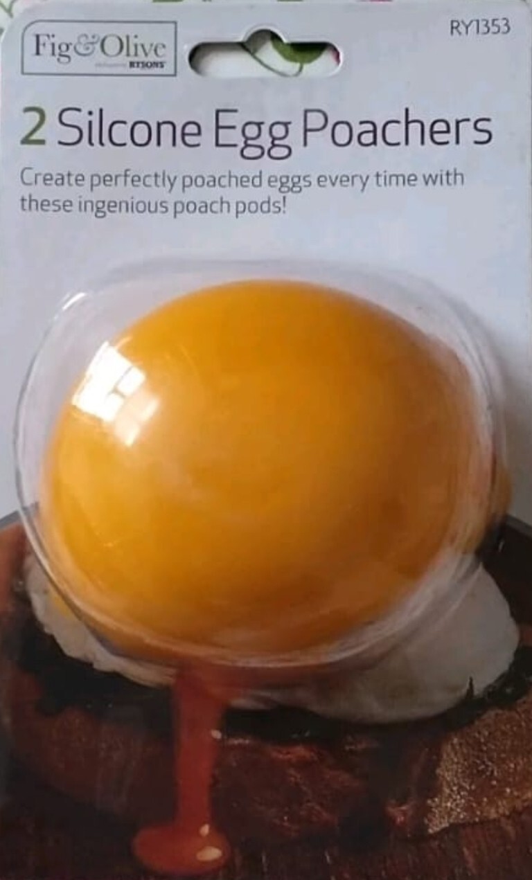 4x Silicone Egg Poachers Poaching Poach Pods Kitchen Yellow UK eBay