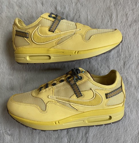 Nike Air Max 1 Travis Scott Cactus Jack Saturn Gold - Size 9 | eBay