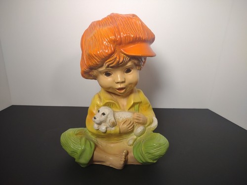 Alice and Andy Universal Statuary Corp #293 1974 Boy & Girl Statuary Figures - Picture 4 of 6