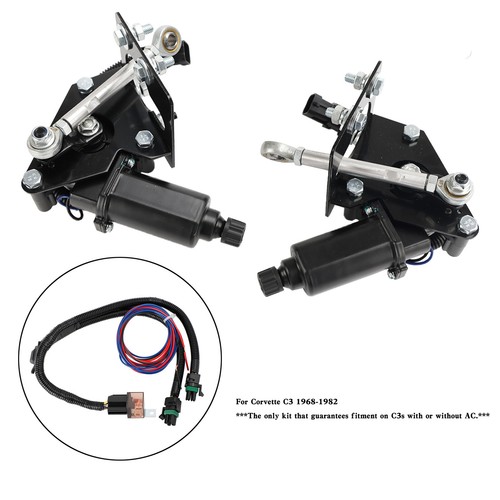 Electric Headlight Conversion Kit Upgrade For Corvette C3 1968-1982 AU - Picture 6 of 19