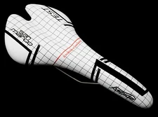 Selle San Marco Aspide Racing Wide Test Saddle 278x142mm White XSILITE 180g