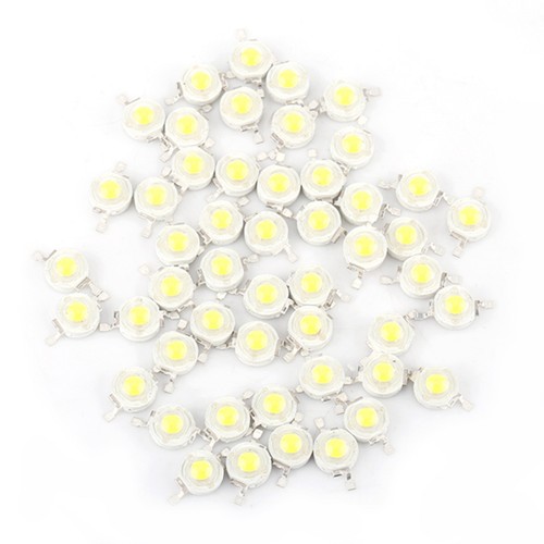 50 piezas SMD 1W LED Lámpara Bombilla Cuentas Chip Para Hogar Proyector Alta Potencia - Imagen 14 de 22