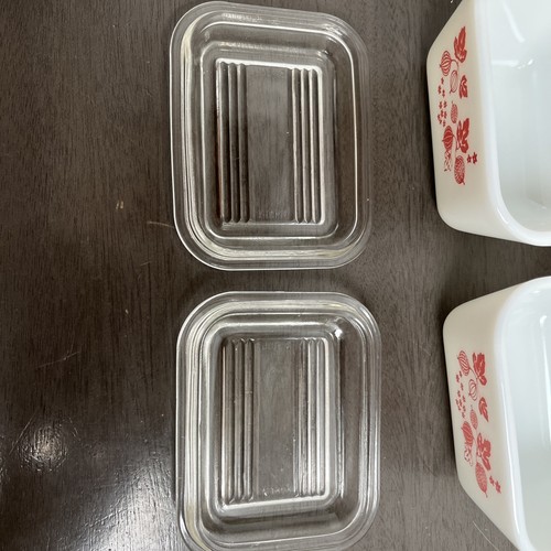 Fridgie vintage Pyrex rosa grosella 501 B 1,5 taza ¡¡Raro!! (2) - Imagen 5 de 7