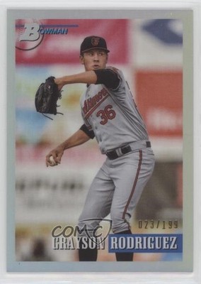 2021 Bowman Heritage Prospects Chrome Refractor /199 Grayson Rodriguez #235 0y9e