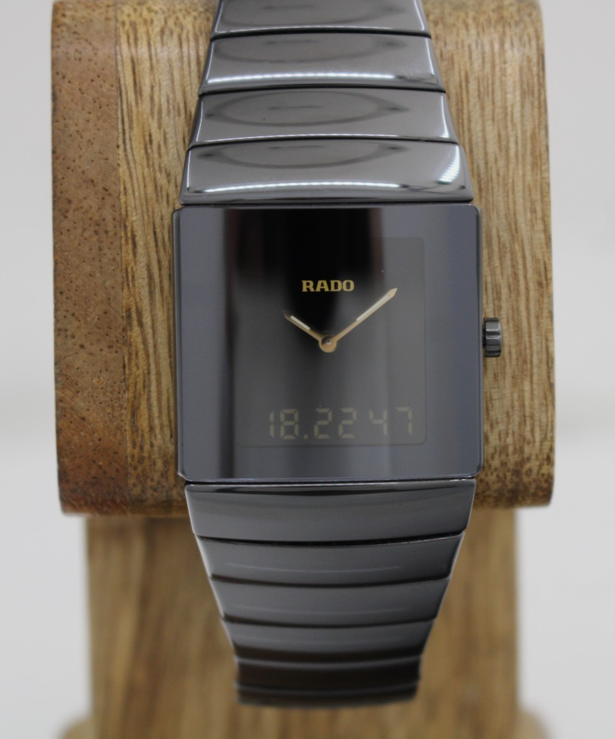 Rado DiaStar Titanium Analog/Digital Ceramic Analog Digital Watch