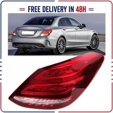 Mercedes-Benz C300 Right Tail Light 2015-2018 LED W205 Passenger Side