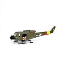 Fly Wing Simulation UH1 V4 GPS Helicopter Fuselage Shell Cover  Army Green