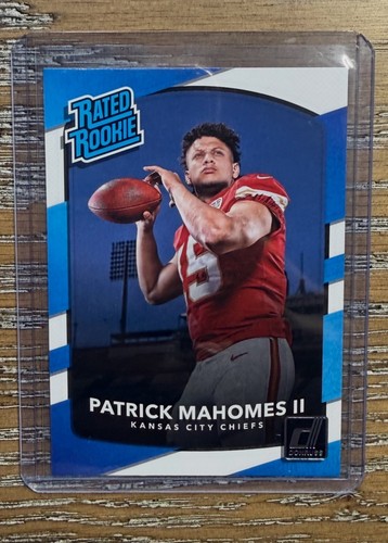 2017 Panini Donruss - Rated Rookie Patrick Mahomes II #327 (RC)