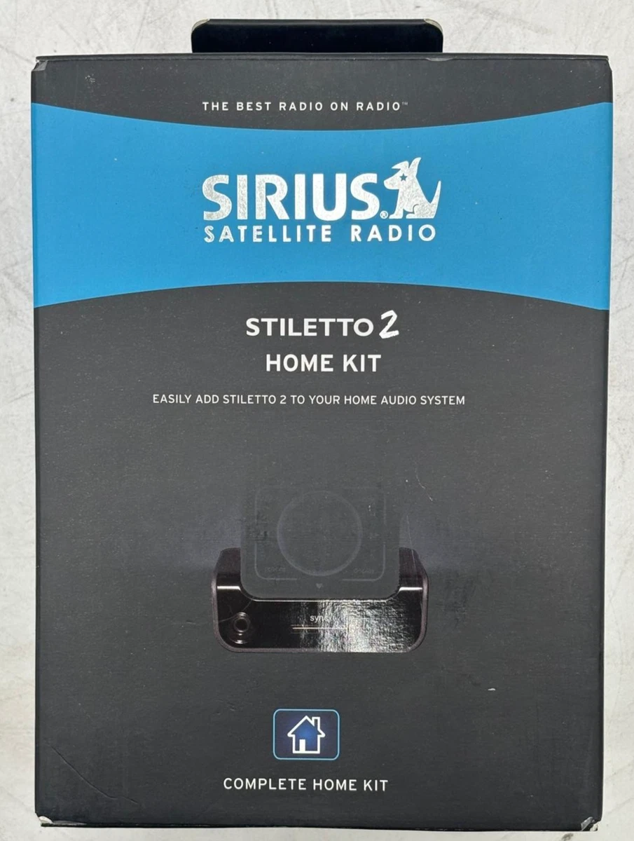 Récepteur De Remplacement Sirius Stiletto SL10 + Kit Maison - Sans Batterie