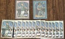 Daniel Susac 16 Card Lot 1st Bowman Chromes & Color BP - Giants