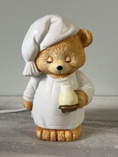 Jasco Bears of Sleepy Hollow Teddy Bear Night Light Bedtime Critters Lamp Vtg