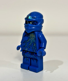 LEGO Ninjago NRG Jay Minifigure Lightning Ninja Rare (Small Arm Crack) 9570