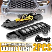 Led Daytime Running Light Sequential Turn Signal Fog For Toyota Tacoma 2016-2023