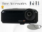 Dlp Projector for Presentations, Movies, Work 2700 Lumens | Ready to Use Bundle