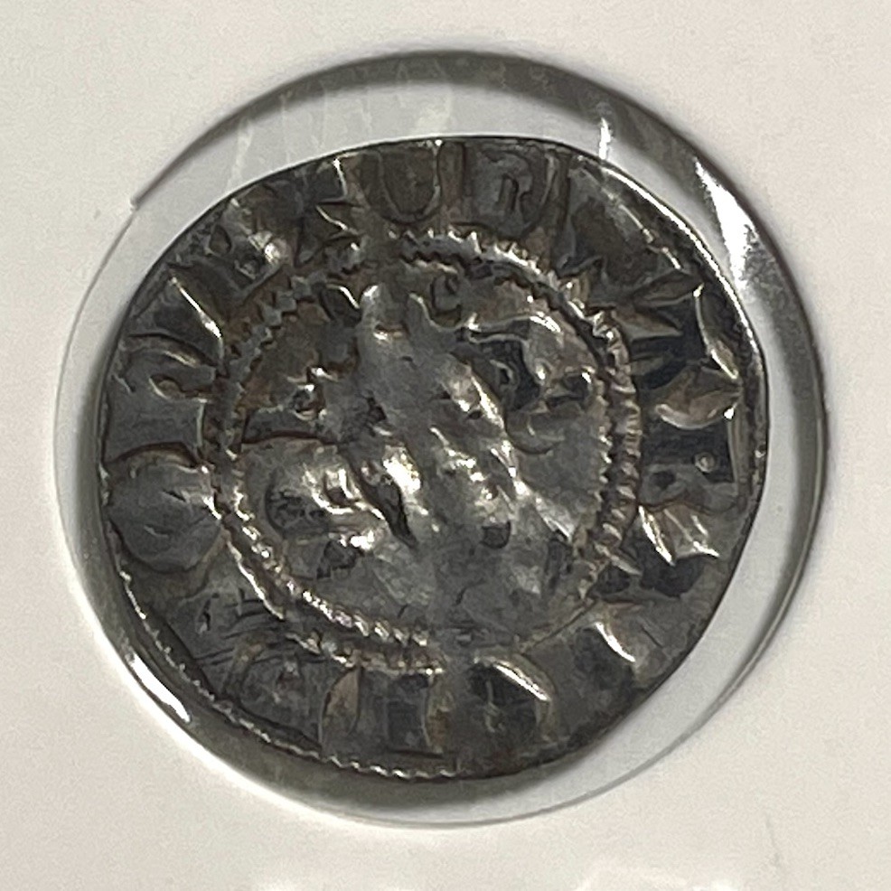 KING EDWARD I (1279-1291) England Silver Penny Hammered Coin VG