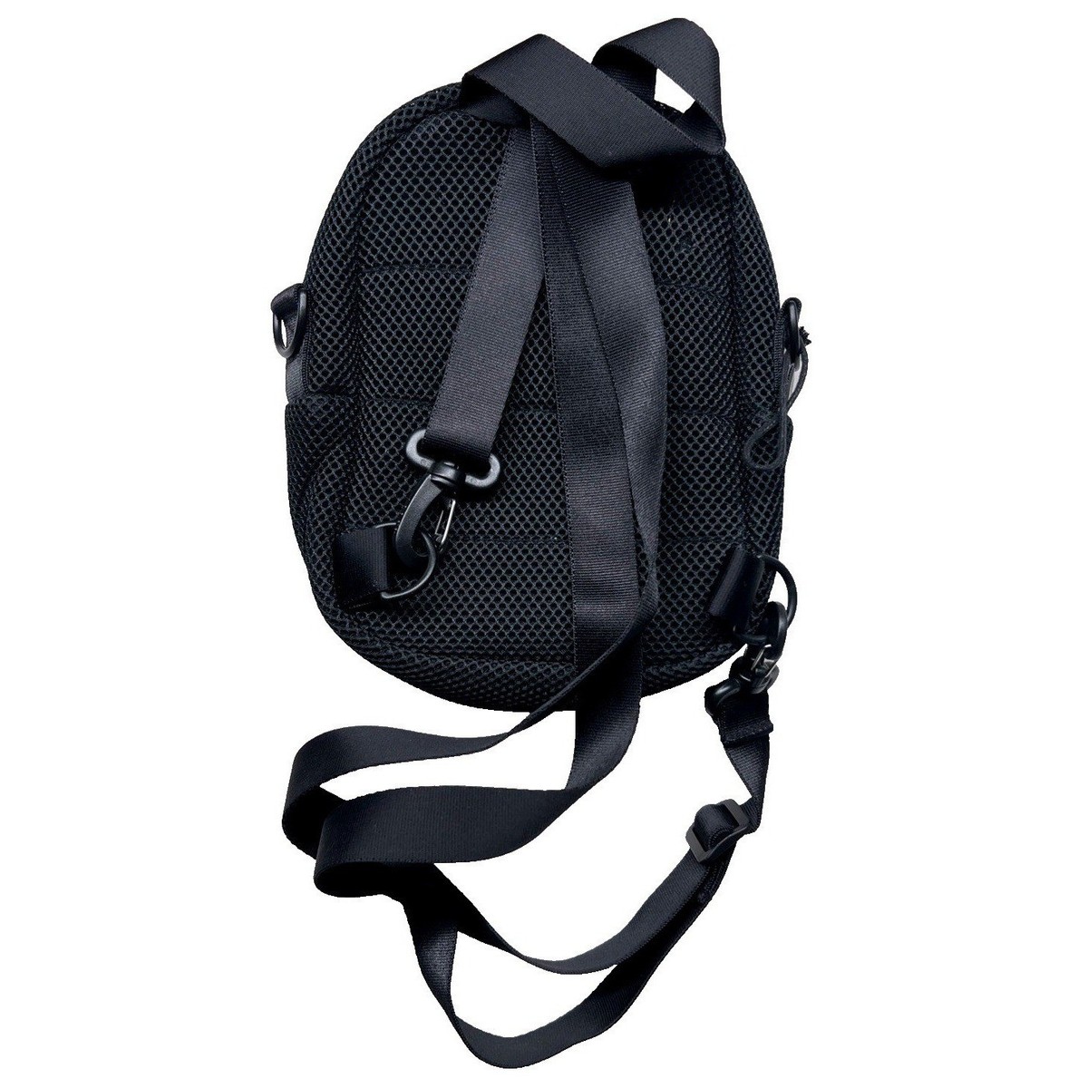 Adidas Black Mesh Festival Crossbody Bag Adjustable Strap Travel