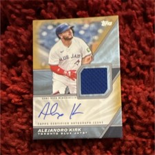 2023 Topps Museum Collection - Alejandro Kirk #SWDRA-AK for sale