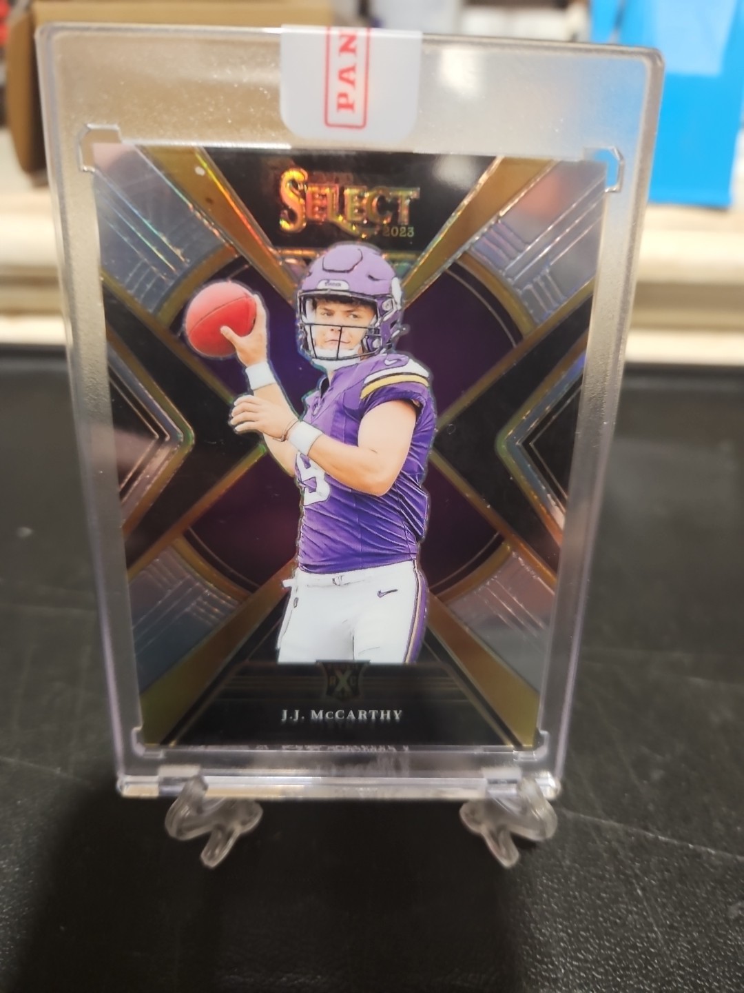 2023 Panini Select - 2024 Xrc Prizm J.J. McCarthy #505 (RC)