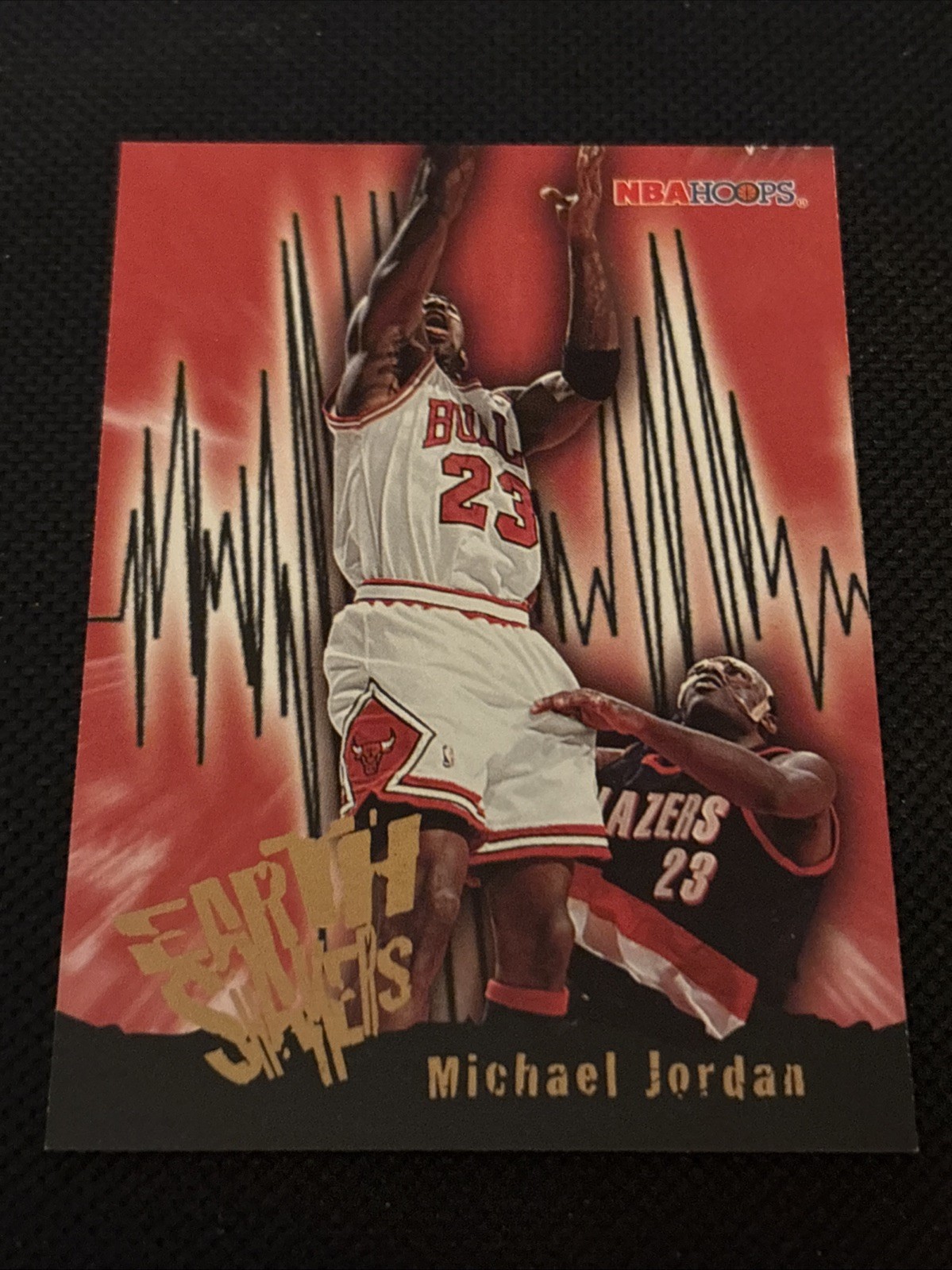 1995-96 Hoops #358 Michael Jordan BASKETBALL Chicago Bulls