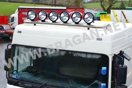 DachträGer + Rund Schwarz Flecken Passend FüR Scania Pgr Serie Vor 2009 Low Day-image