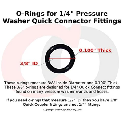 #ad #ad High Temp Viton O Rings 10 Pack Pressure Washer $24.79