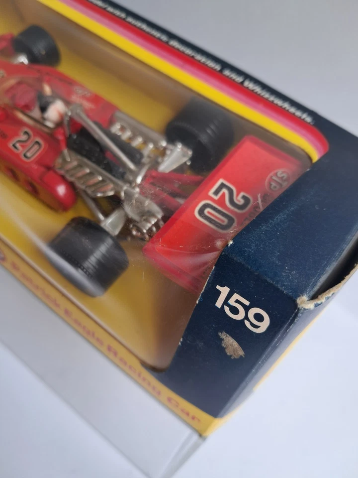 CORGI 159 PATRICK EAGLE INDIANAPOLIS RACING CAR 1973 WINNER BOXED UNDISPLAYED - Image 4 of 4