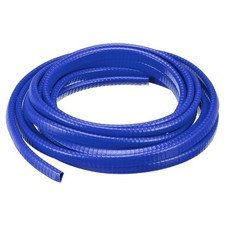 15/64"x 25/64"x 13.1ft Rubber U Channel Edge Trim Fits 1-2.5mm Edge, Blue