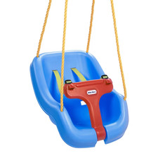 Little Tikes 2-in-1 Snug and Secure Swing, High Back Swing, Blue - FREE SHIP