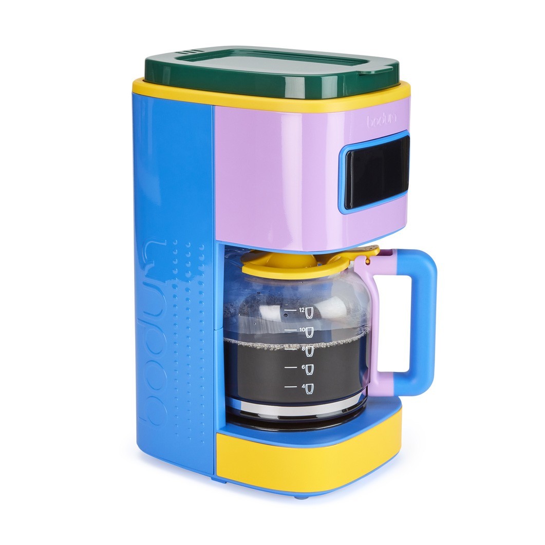 bodum × MoMA コーヒーメーカー 12095-763JP-MOMA-1 bodum MoMA Coffee Maker 12-Cup Capacity AC100V Polypropylene Glass