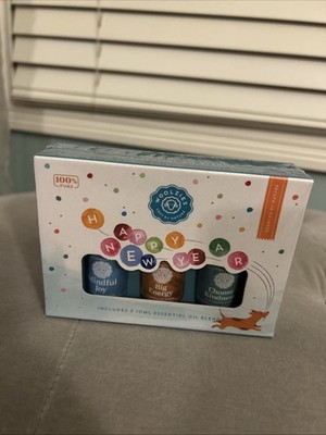 Woolzies Essential Oil 3 pc Holiday Blends, Joy, Blissful Magic, Fresh Air