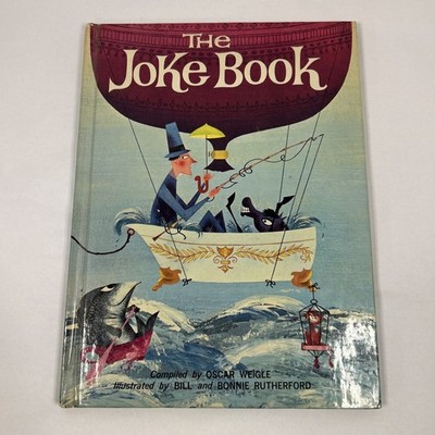 The Joke Book by Oscar Weigle HC Grosset & Dunlap NY Exc. 1963 Read Vintage