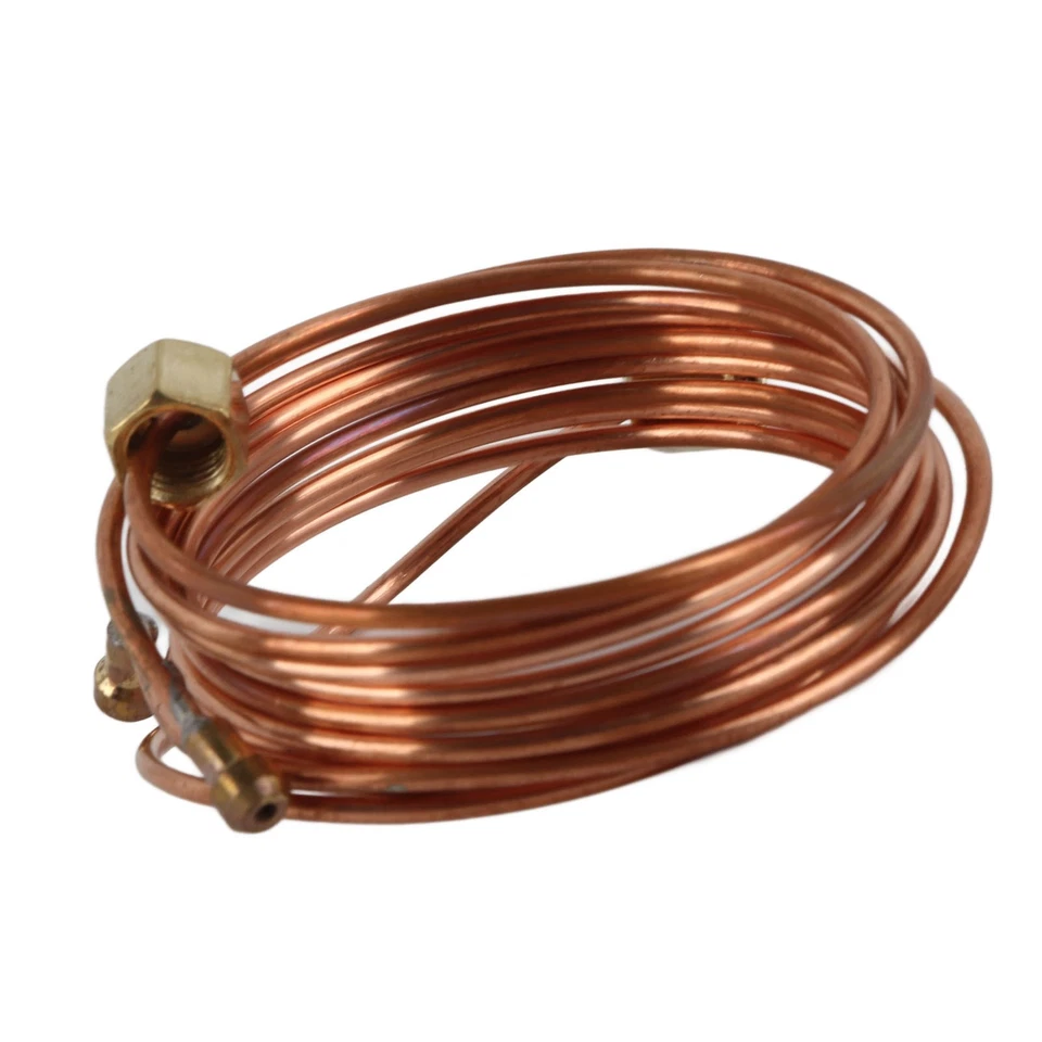 Mechanical Oil Pressure Gauge Hose Kit 72 Inch Copper Pipe Installation Kit With - Image 4 of 4