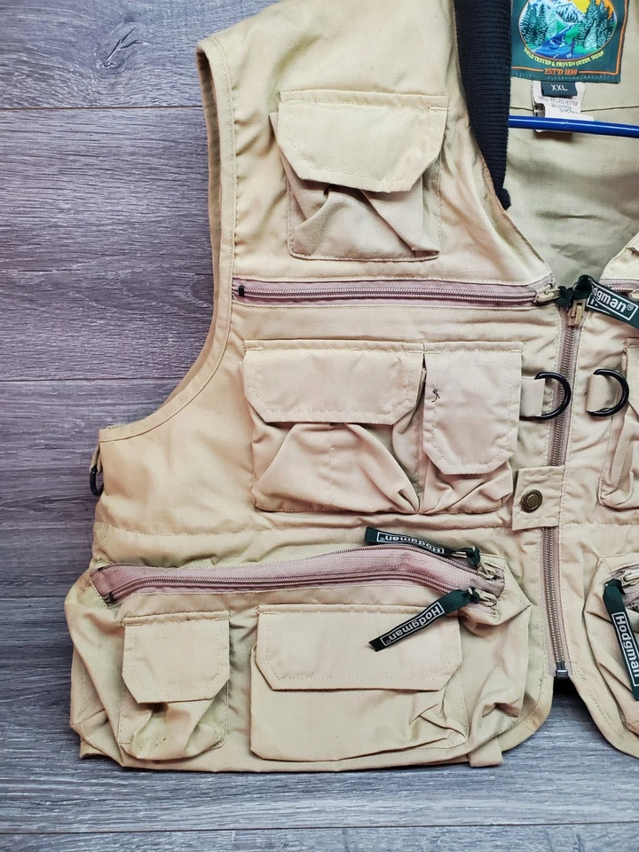 Fishing Vest Size 2XL Hodgman XXL - Image 3 of 4